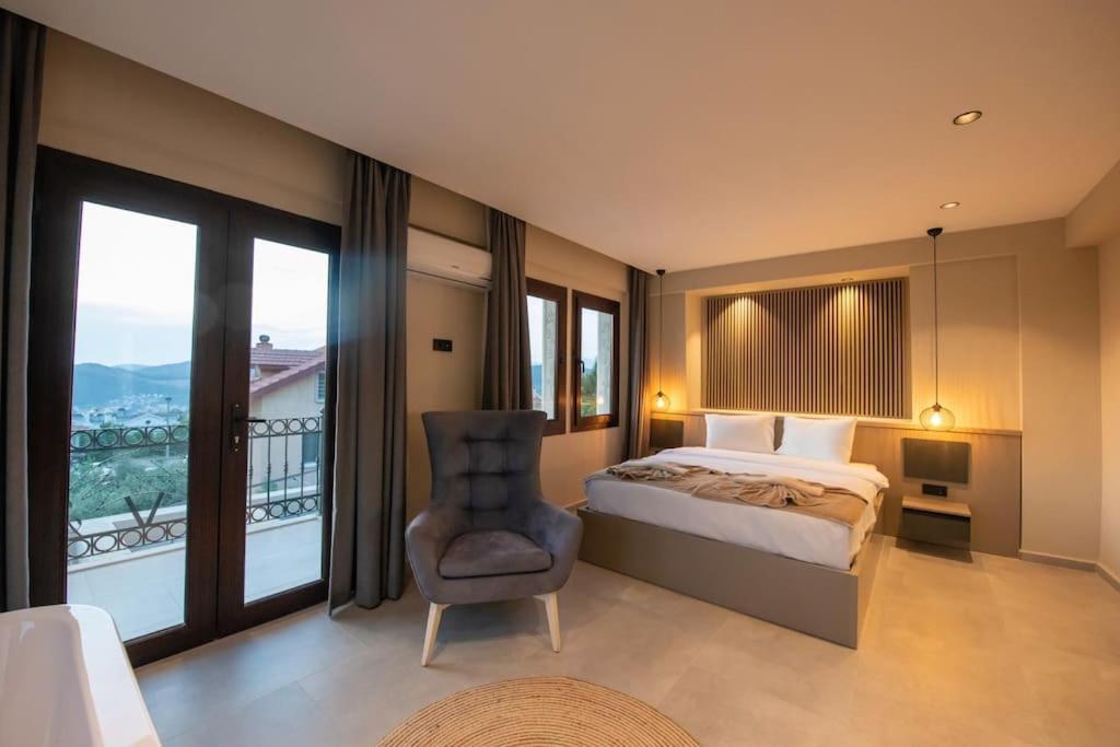 Havuzlu Korunakli Jakuzili Villa Fethiye Exterior foto